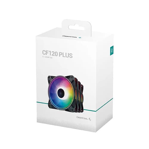 Deepcool CF120 PLUS 120mm ARGB Cabinet Fan (Triple Pack)